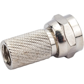 F разъём RG6, антенный разъем на кабель, штекер F (4 шт.)