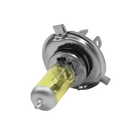 Лампа автомобильная галогеновая H4 желтые, 12V, 60/55Вт, 3000К, P43t, ANTI-FOG AVS - 2 шт