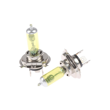 Лампа автомобильная галогеновая H4 желтые, 12V, 60/55Вт, 3000К, P43t, ANTI-FOG AVS - 2 шт - Артикул A78625S_AV1