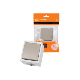 Выключатель 1-кл. открытой установки IP54 10А "Вуокса" TDM