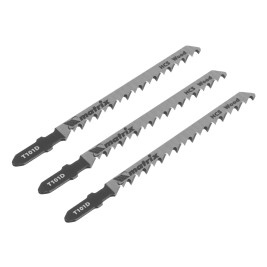 Полотна для электролобзика по дереву, 3 шт, T101D, 75 х 4.0 мм, HCS