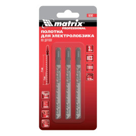 Полотна для электролобзика по дереву, 3 шт, T101D, 75 х 4.0 мм, HCS