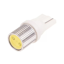 Лампы автомобильные светодиодные W5W T10, T036, 12V, 1W, W2.1x9.5d, AVS - 2 шт