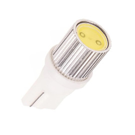 Лампы автомобильные светодиодные W5W T10, T036, 12V, 1W, W2.1x9.5d, AVS - 2 шт