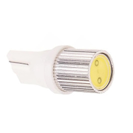 Лампы автомобильные светодиодные W5W T10, T036, 12V, 1W, W2.1x9.5d, AVS - 2 шт