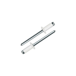 Заклепки 4,0 х 10 мм RAL 9003, сигнально-белые, 50 шт