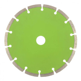 Диск алмазный отрезной сегментный, сухая резка, 180 х 22,2 мм