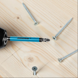 Набор бит PH2 х 90, сталь S2, 2 шт