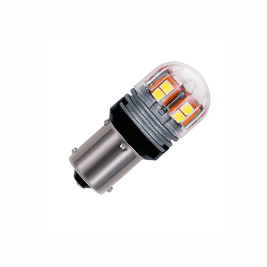 Лампа автомобильная светодиодная P21/5W, 12V, 21/5W, BAY15d, 7100K, Canbus, LYNXAUTO - 1 шт