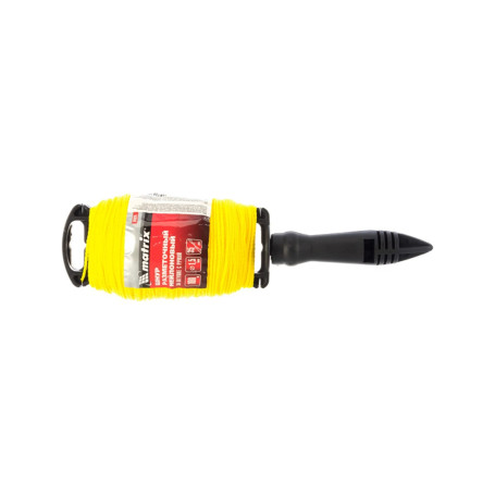 Шнур Нейлоновый разметочный на катушке c ручкой D 1.5 мм, 100 м - Артикул 8482411