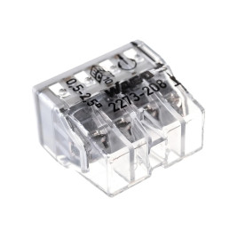 Клеммы WAGO 2273-208 на 8 проводов без пасты (10шт)