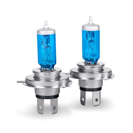 Лампа автомобильная галогеновая H4, 12V, 60/55Вт, P43t, 5000К, ATLAS AVS - 2 шт - Артикул A78569S_AV1