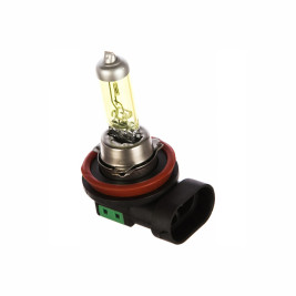 Лампа автомобильная галогеновая H8, 12V, 35Вт, PGJ19-1, YELLOW, LYNXAUTO - 1 шт