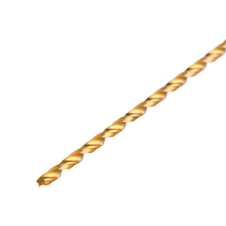 Сверло спиральное по металлу 3 x 300 мм, HSS, 2шт, нитридтитановое покрытие - Артикул 71430311