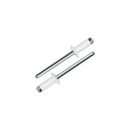 Заклепки 3.2 х 8 мм RAL 9003, сигнально-белые, 50 шт