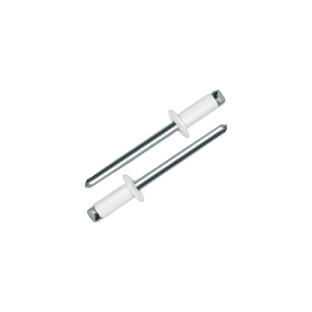 Заклепки 3.2 х 8 мм RAL 9003, сигнально-белые, 50 шт - Артикул 4067211