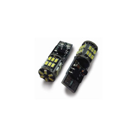 Лампы автомобильные светодиодные W5W T10 C017, 12-24V, CANBUS, W2.1x9.5d, AVS - 2 шт