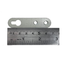 Подвес мебельный, петля сверху, 65 х 16 мм, 2 шт