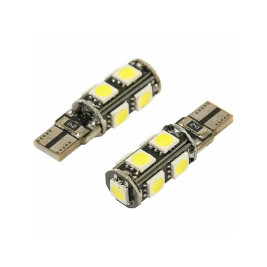 Лампы автомобильные светодиодные W5W T10 C011, 12V, CANBUS, W2.1x9.5d, AVS - 2 шт
