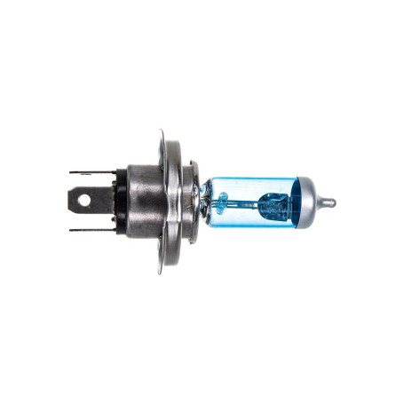 Лампа автомобильная галогенная H4, 12V, 60/55Вт, P43t, 4000К, SUPER WHITE+30% XENITE - 2 шт - Артикул 1007045_XNI