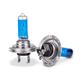 Лампа автомобильная галогеновая H7, 12V, 55Вт, Pх26d, 5000К, ATLAS AVS - 2 шт