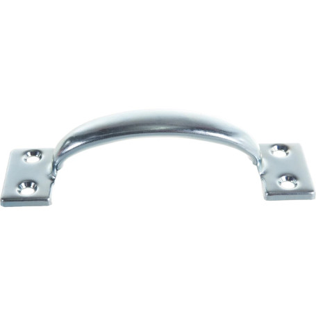 Ручка-скоба РС-120 цельнотянутая, цинк - Артикул 9159411