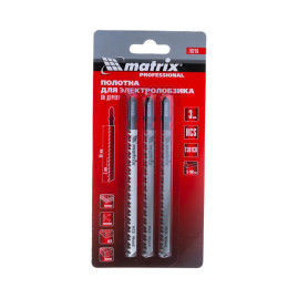 Полотна для электролобзика по дереву, 3 шт, T301CD, 90 x 3 мм, HCS