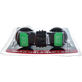 Лампа автомобильная галогеновая H11, 12V, 55Вт, PGJ19-2, 4000k, +30% яркости, Super white Xenite - 2 шт